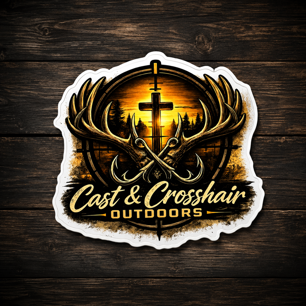 CCO Hook & Crosshair Sticker