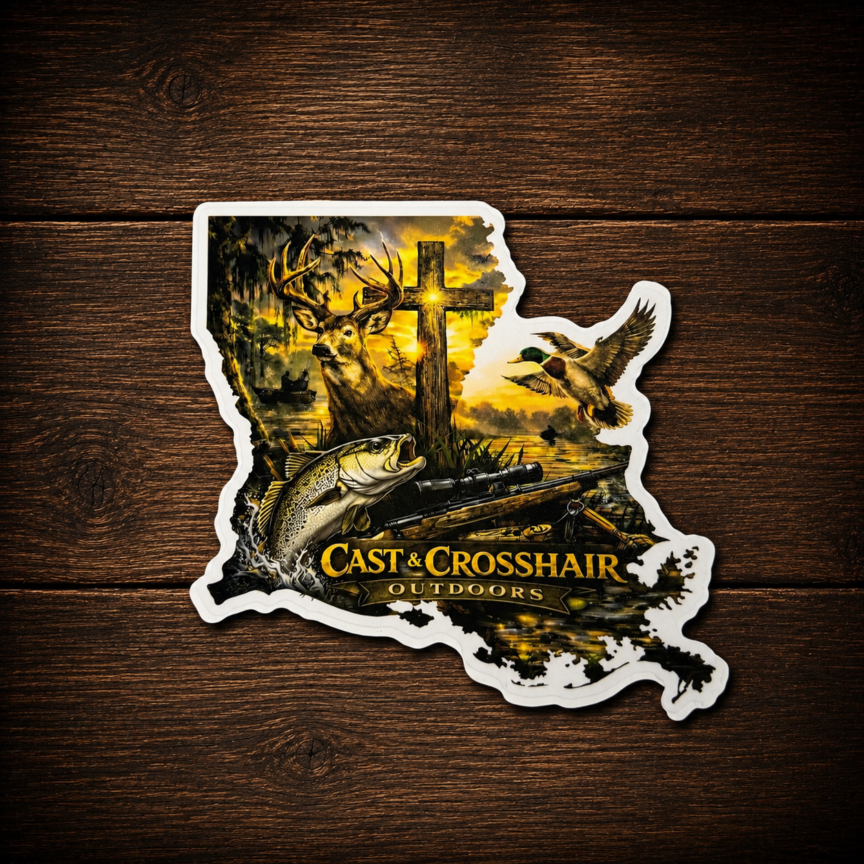CCO Louisiana Decal