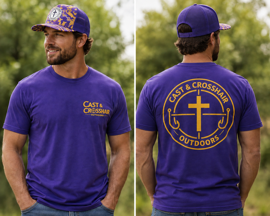 CCO Purple & Gold Tee