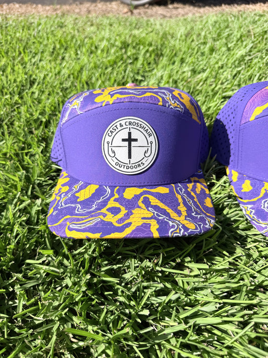 CCO – Livin’ Hooked 7-Panel Performance Hat