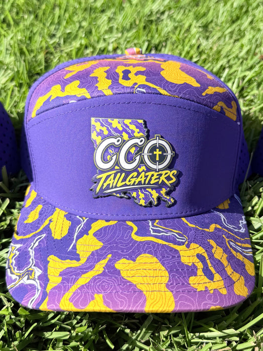 CCO Tailgaters – Livin’ Hooked 7-Panel Performance Hat