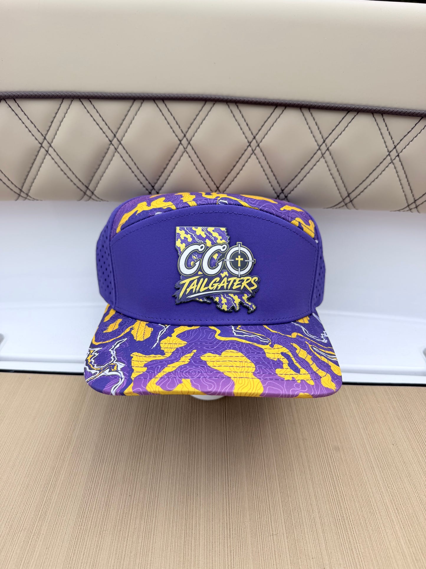 CCO Tailgaters – Livin’ Hooked 7-Panel Performance Hat