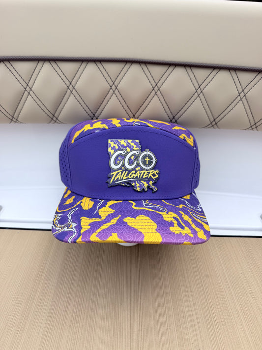 CCO Tailgaters – Livin’ Hooked 7-Panel Performance Hat